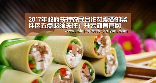 2017年政府扶持农民合作社需要的条件这五点必须关注:开云体育官网(图3) 开元棋牌app